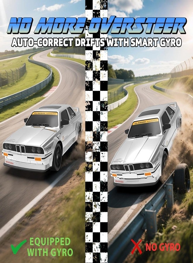 Bhavenu High-Performance RC Drift Car 1:16 Scale RTR with 4WD, 50KM/H Speed, 2.4GHz Remote Control, LED Lights and Extra Drift Tires for Boys, Girls, and Adults - Image 5